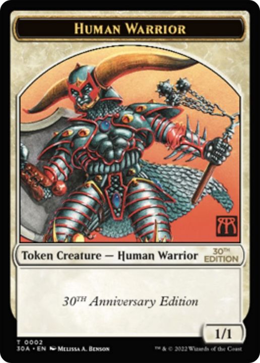 Human Warrior in the group Magic the Gathering / Types / Creatures / Warrior at Proxyprinters.com (23300)