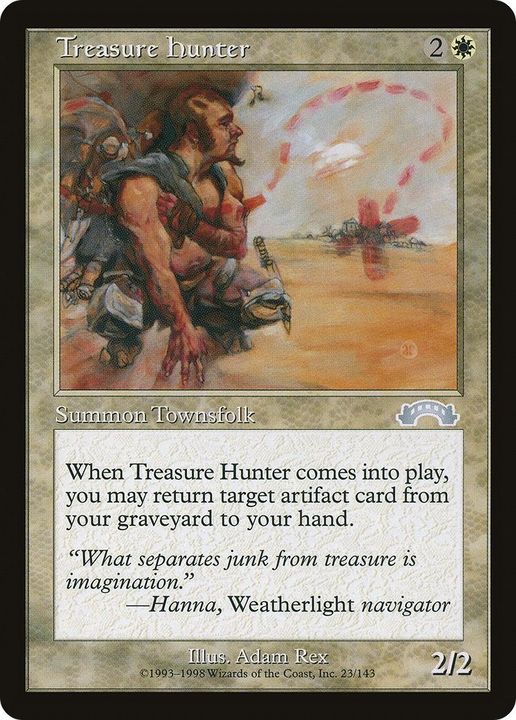 Treasure Hunter in the group Magic the Gathering / Types / Creatures / Human at Proxyprinters.com (2337)