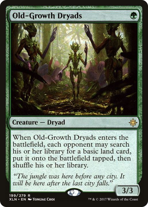 Old-Growth Dryads in the group Magic the Gathering / Types / Colors / Green at Proxyprinters.com (2338)