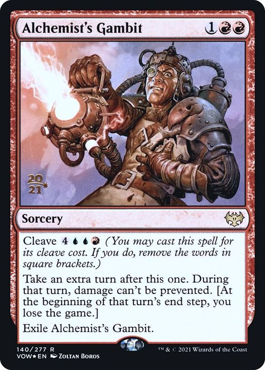 Alchemist's Gambit in the group Magic the Gathering / Sets / Innistrad: Crimson Vow Promos at Proxyprinters.com (23407)