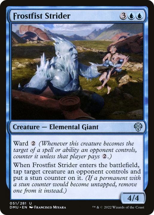 Frostfist Strider in the group Magic the Gathering / Types / Colors / Blue at Proxyprinters.com (23426)