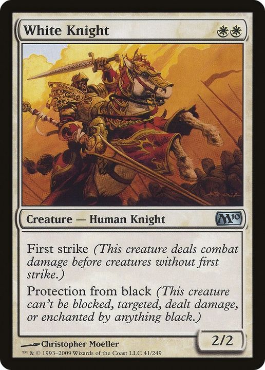 White Knight in the group Magic the Gathering / Types / Creatures / Human at Proxyprinters.com (23434)