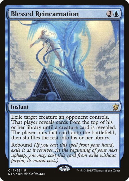 Blessed Reincarnation in the group Magic the Gathering / Types / Colors / Blue at Proxyprinters.com (23436)