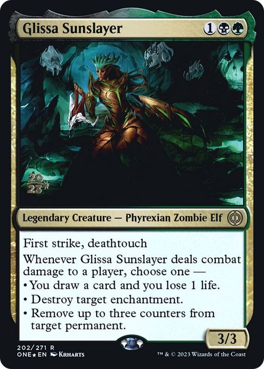 Glissa Sunslayer in the group Magic the Gathering / Sets / Phyrexia: All Will Be One Promos at Proxyprinters.com (23439)