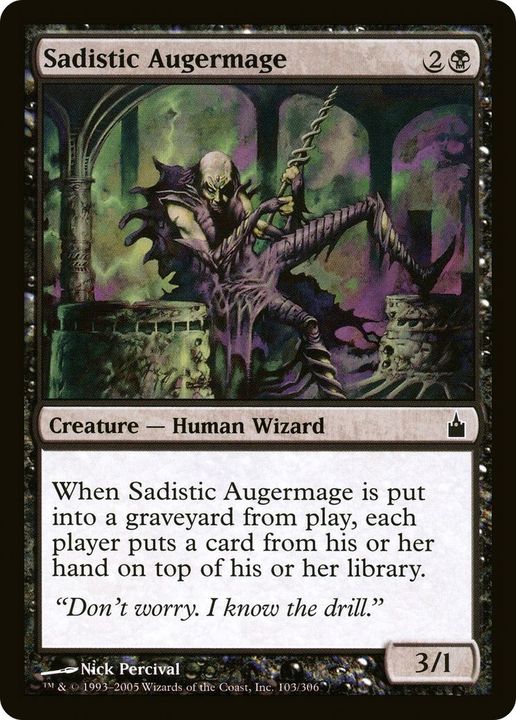 Sadistic Augermage in the group Magic the Gathering / Types / Creatures / Wizard at Proxyprinters.com (23450)