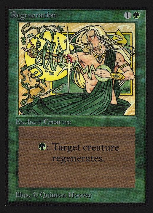 Regeneration in the group Magic the Gathering / Sets / Collectors' Edition at Proxyprinters.com (23451)