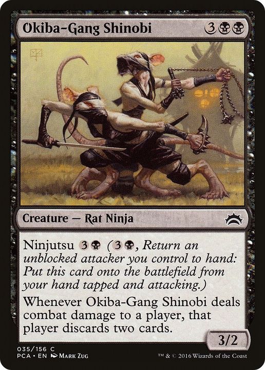 Okiba-Gang Shinobi in the group Magic the Gathering / Types / Colors / Black at Proxyprinters.com (23457)