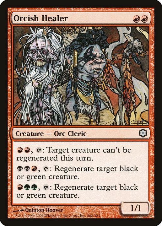 Orcish Healer in the group Magic the Gathering / Types / Colors / Red at Proxyprinters.com (2346)