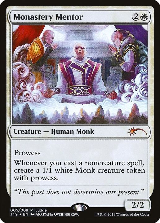 Monastery Mentor in the group Magic the Gathering / Types / Creatures / Human at Proxyprinters.com (23460)