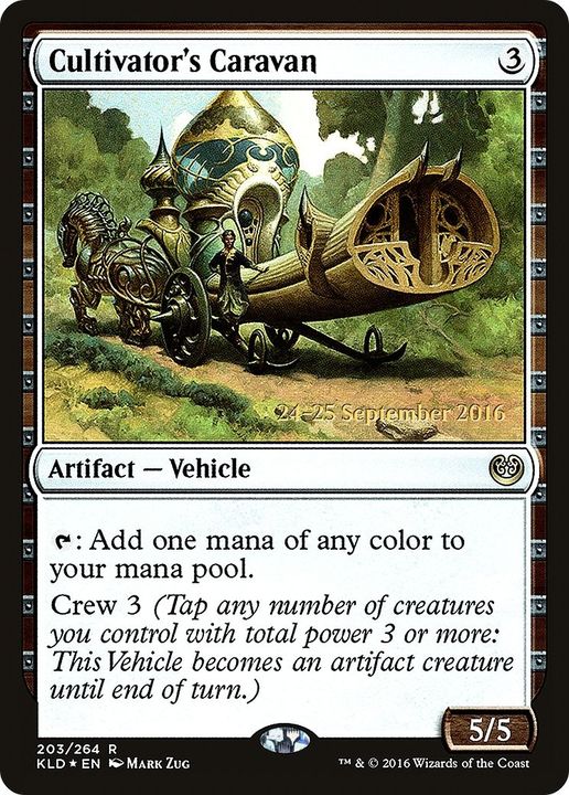 Cultivator's Caravan in the group Magic the Gathering / Sets / Kaladesh Promos at Proxyprinters.com (23464)