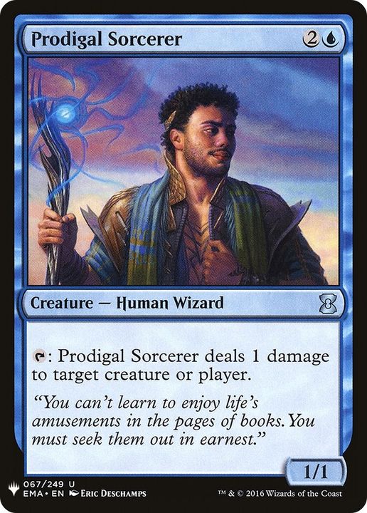 Prodigal Sorcerer in the group Magic the Gathering / Sets / The List at Proxyprinters.com (23476)