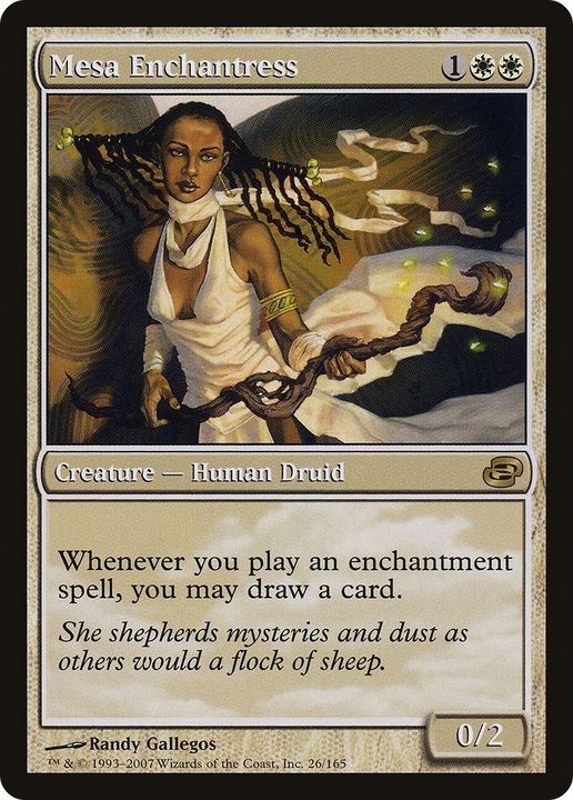 Mesa Enchantress in the group Magic the Gathering / Types / Creatures / Human at Proxyprinters.com (23482)