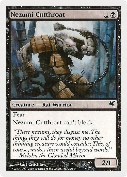 Nezumi Cutthroat in the group Magic the Gathering / Sets / Hachette UK at Proxyprinters.com (235)