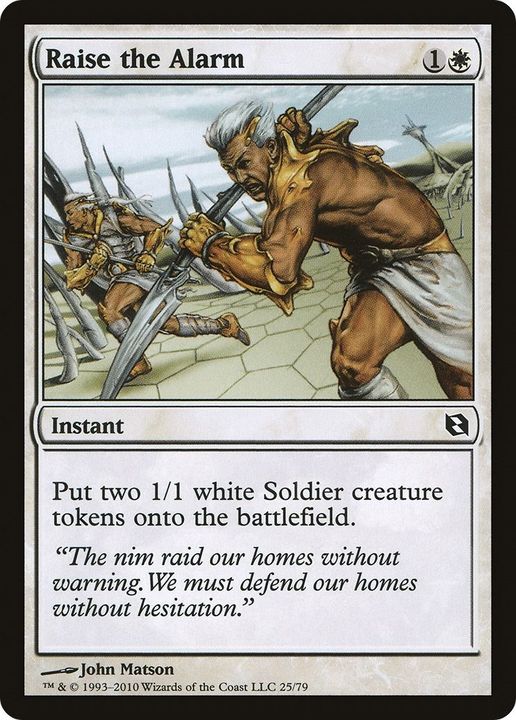 Raise the Alarm in the group Magic the Gathering / Types / Colors / White at Proxyprinters.com (23505)