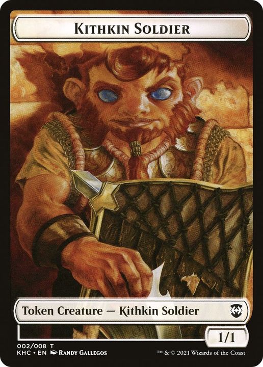 Kithkin Soldier in the group Magic the Gathering / Sets / Kaldheim Commander Tokens at Proxyprinters.com (2352)