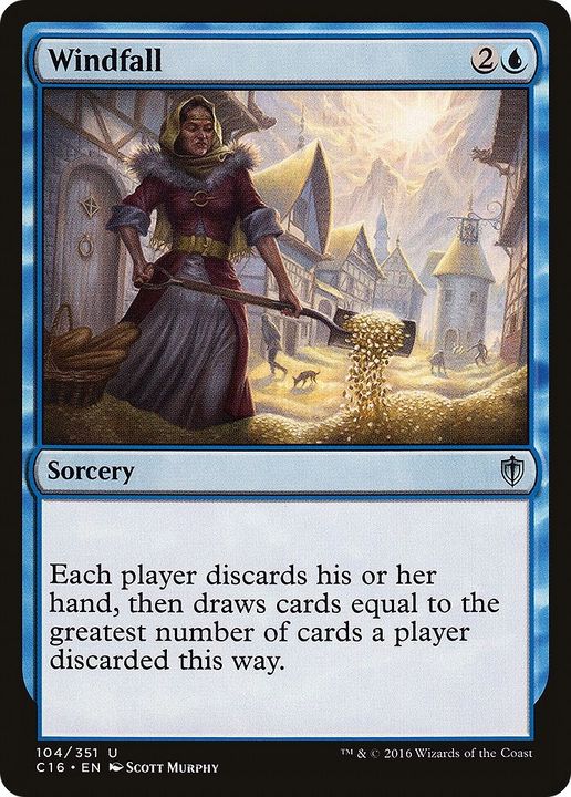 Windfall in the group Magic the Gathering / Types / Colors / Blue at Proxyprinters.com (23533)