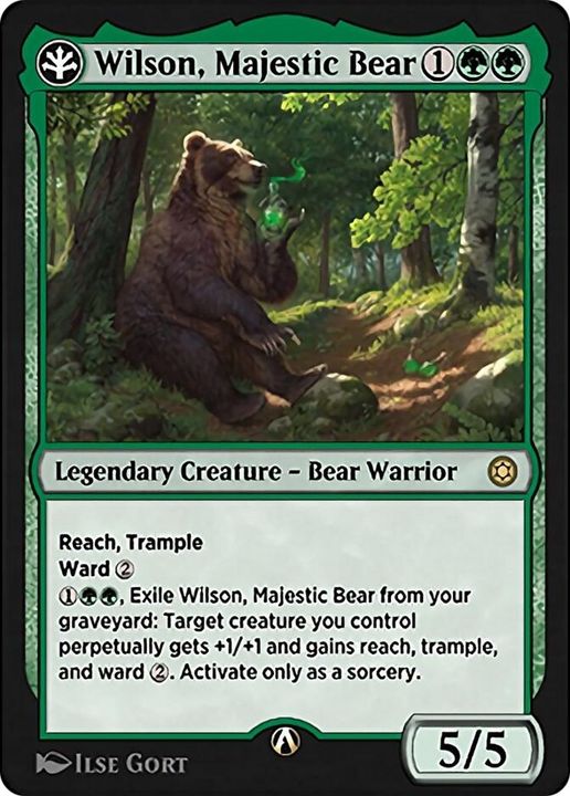 Wilson, Majestic Bear in the group Singles at Proxyprinters.com (23535)