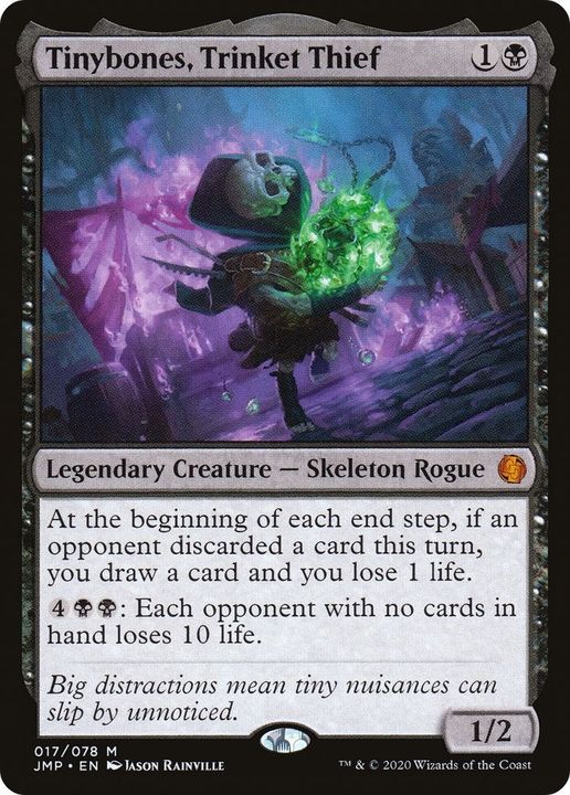 Tinybones, Trinket Thief in the group Magic the Gathering / Types / Colors / Black at Proxyprinters.com (23538)