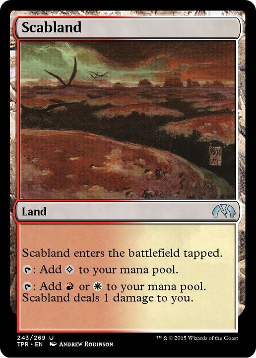 Scabland in the group Magic the Gathering / Types / Colors / Colorless at Proxyprinters.com (23539)