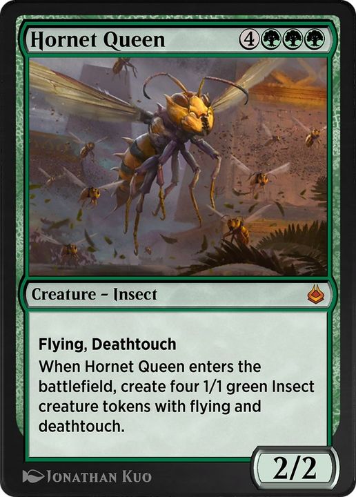 Hornet Queen in the group Magic the Gathering / Types / Colors / Green at Proxyprinters.com (23542)