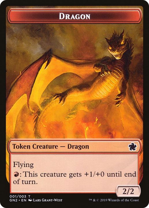 Dragon in the group Magic the Gathering / Types / Colors / Red at Proxyprinters.com (23543)