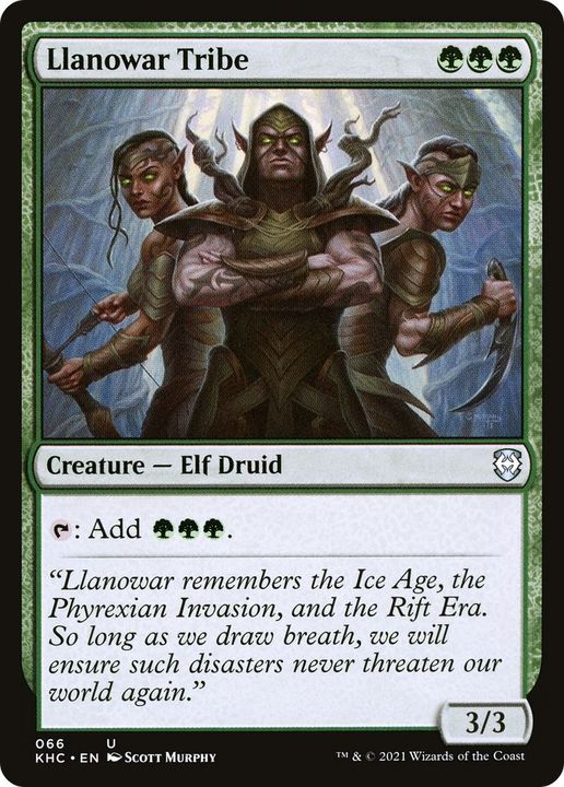 Llanowar Tribe in the group Magic the Gathering / Types / Creatures / Elf at Proxyprinters.com (23569)