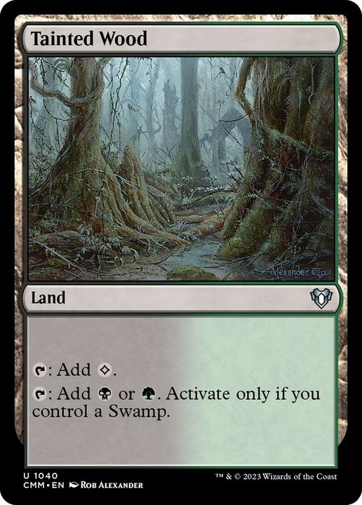 Tainted Wood in the group Magic the Gathering / Sets / Commander Masters at Proxyprinters.com (23579)