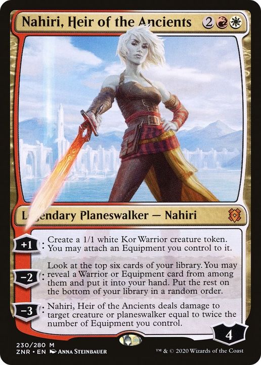 Nahiri, Heir of the Ancients in the group Magic the Gathering / Sets / Zendikar Rising at Proxyprinters.com (23587)