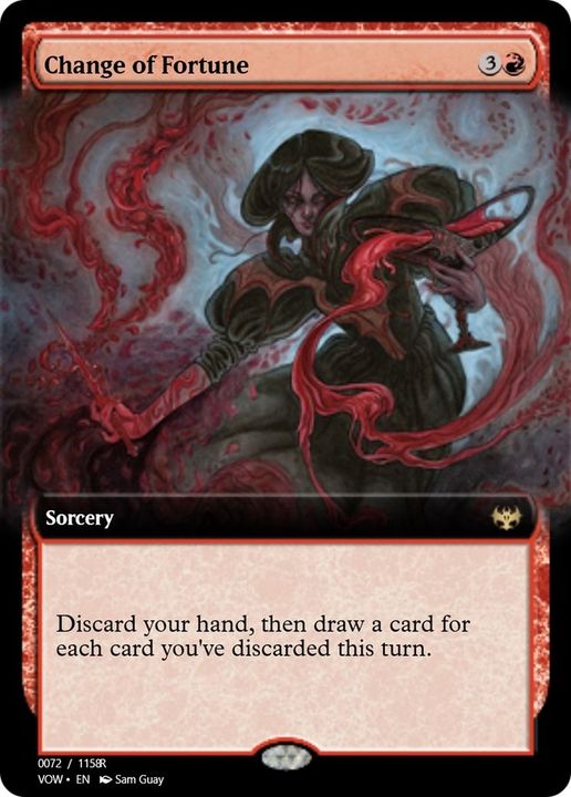 Change of Fortune in the group Magic the Gathering / Types / Colors / Red at Proxyprinters.com (23598)