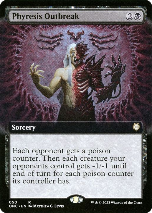 Phyresis Outbreak in the group Magic the Gathering / Types / Colors / Black at Proxyprinters.com (23599)