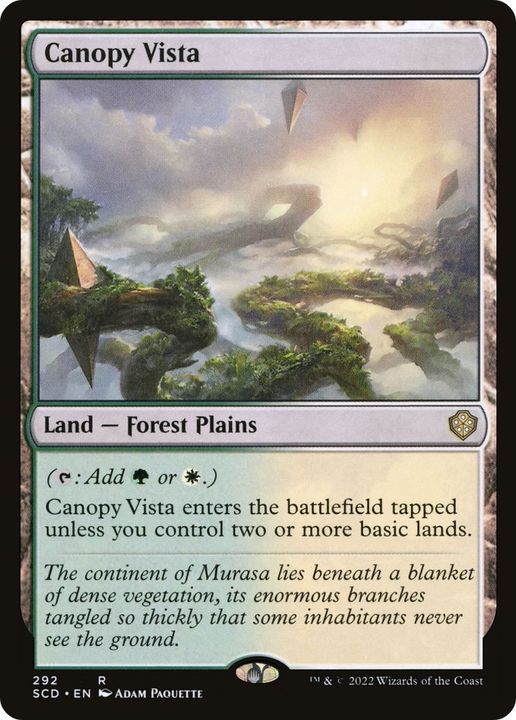 Canopy Vista in the group Magic the Gathering / Sets / Starter Commander Decks at Proxyprinters.com (23608)