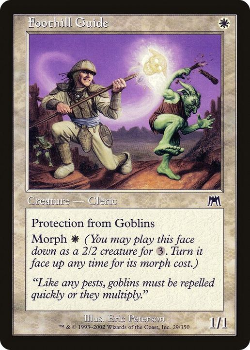 Foothill Guide in the group Magic the Gathering / Types / Creatures / Human at Proxyprinters.com (23610)