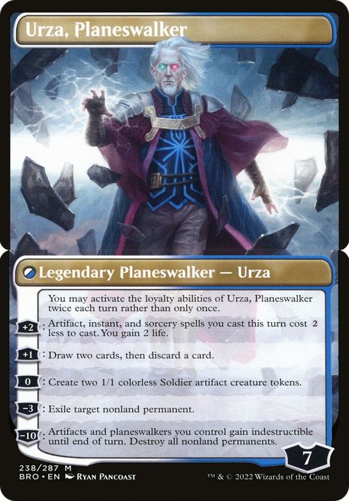 Urza, Planeswalker in the group Magic the Gathering / Sets / The Brothers' War at Proxyprinters.com (23620)