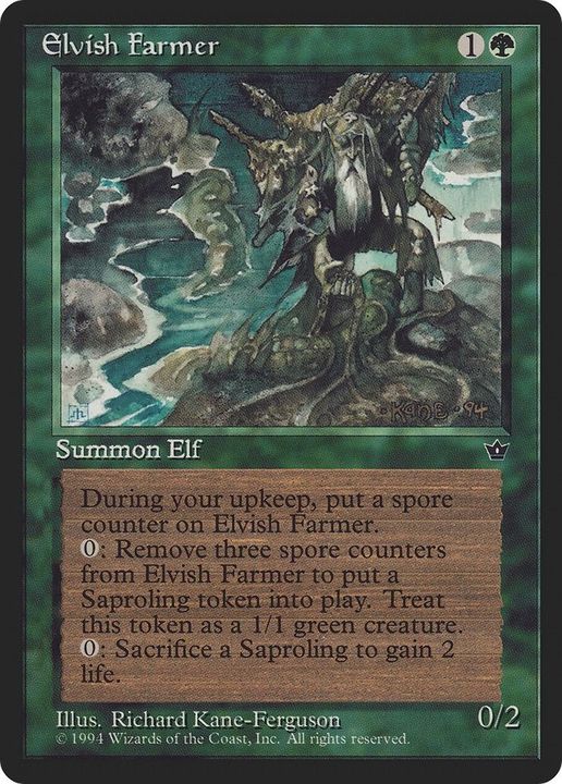 Elvish Farmer in the group Magic the Gathering / Types / Creatures / Elf at Proxyprinters.com (23630)