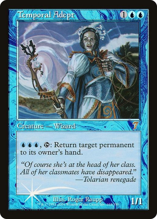 Temporal Adept in the group Magic the Gathering / Types / Creatures / Wizard at Proxyprinters.com (23631)