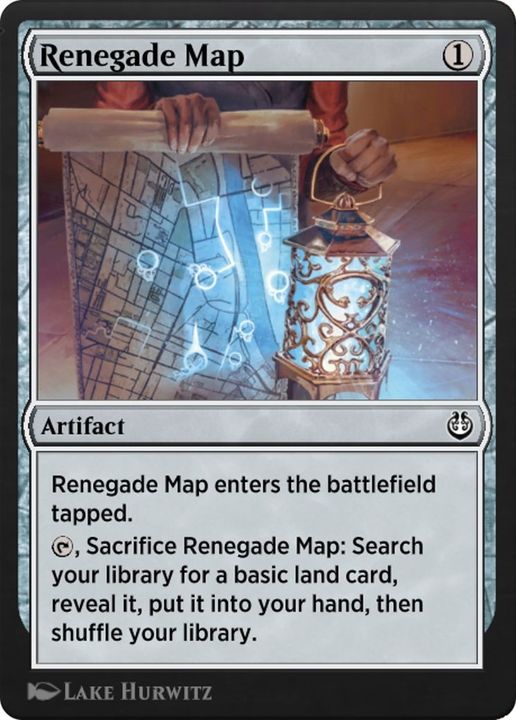 Renegade Map in the group Magic the Gathering / Types / Artifacts / Artifact at Proxyprinters.com (23634)