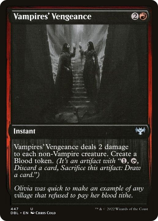 Vampires' Vengeance in the group Magic the Gathering / Sets / Innistrad: Double Feature at Proxyprinters.com (23639)