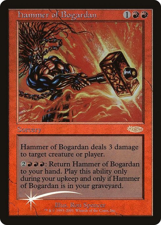 Hammer of Bogardan in the group Magic the Gathering / Types / Colors / Red at Proxyprinters.com (23641)