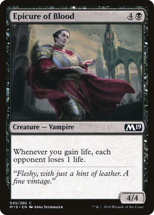 Epicure of Blood in the group Magic the Gathering / Types / Colors / Black at Proxyprinters.com (23644)