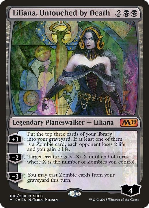 Liliana, Untouched by Death in the group Magic the Gathering / Sets / San Diego Comic-Con 2018 at Proxyprinters.com (23665)