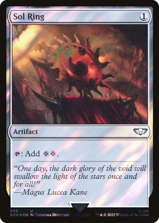 Sol Ring in the group Magic the Gathering / Types / Artifacts / Artifact at Proxyprinters.com (23671)