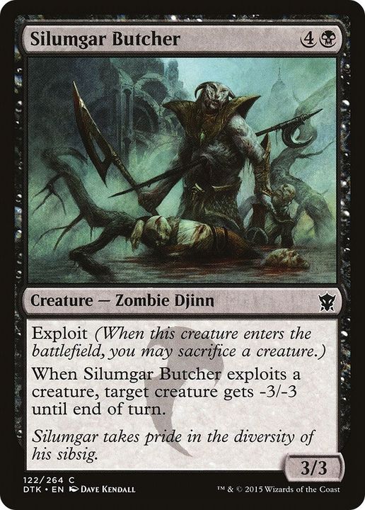 Silumgar Butcher in the group Magic the Gathering / Types / Creatures / Zombie at Proxyprinters.com (23674)