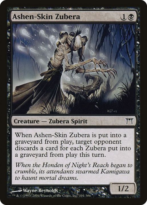 Ashen-Skin Zubera in the group Magic the Gathering / Types / Colors / Black at Proxyprinters.com (23680)