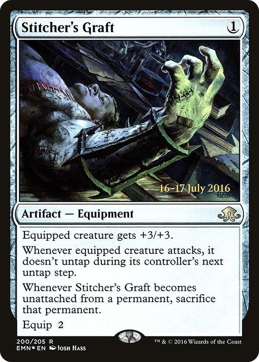 Stitcher's Graft in the group Magic the Gathering / Types / Artifacts / Artifact at Proxyprinters.com (23692)