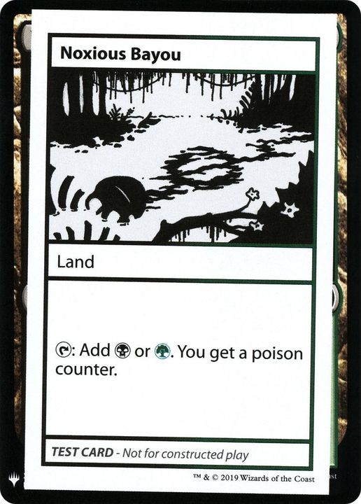 Noxious Bayou in the group Singles at Proxyprinters.com (23701)