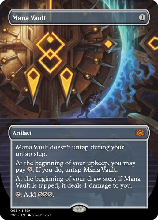 Mana Vault in the group Magic the Gathering / Types / Artifacts / Artifact at Proxyprinters.com (23726)