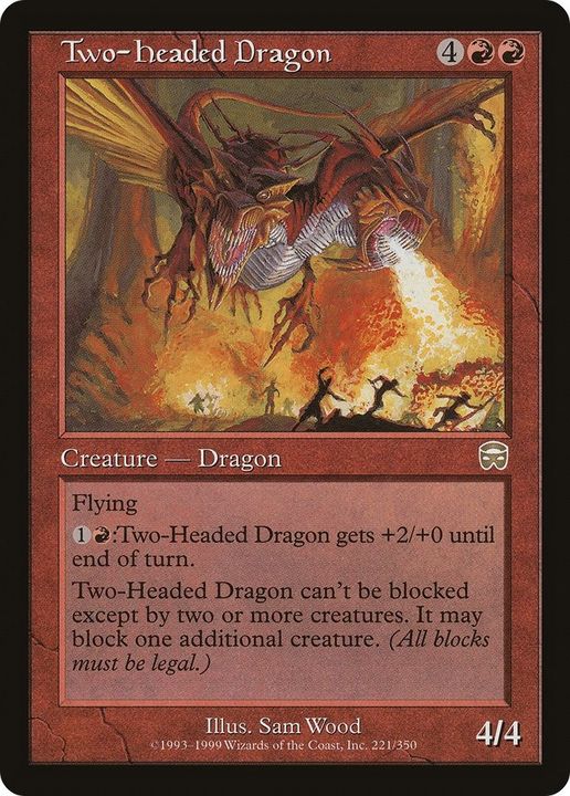 Two-Headed Dragon in the group Magic the Gathering / Types / Colors / Red at Proxyprinters.com (23746)