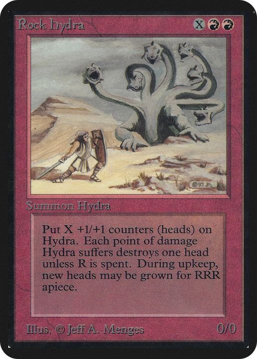 Rock Hydra in the group Magic the Gathering / Types / Colors / Red at Proxyprinters.com (23764)