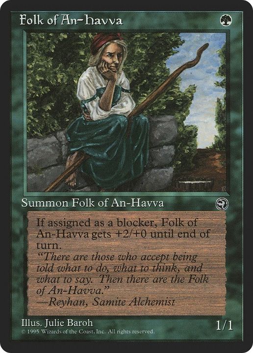 Folk of An-Havva in the group Magic the Gathering / Types / Creatures / Human at Proxyprinters.com (23787)