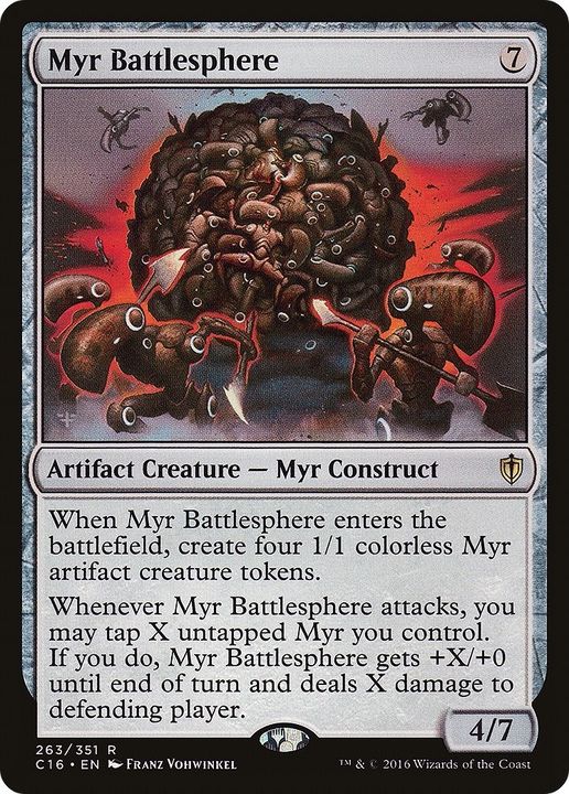 Myr Battlesphere in the group Magic the Gathering / Types / Colors / Colorless at Proxyprinters.com (23789)